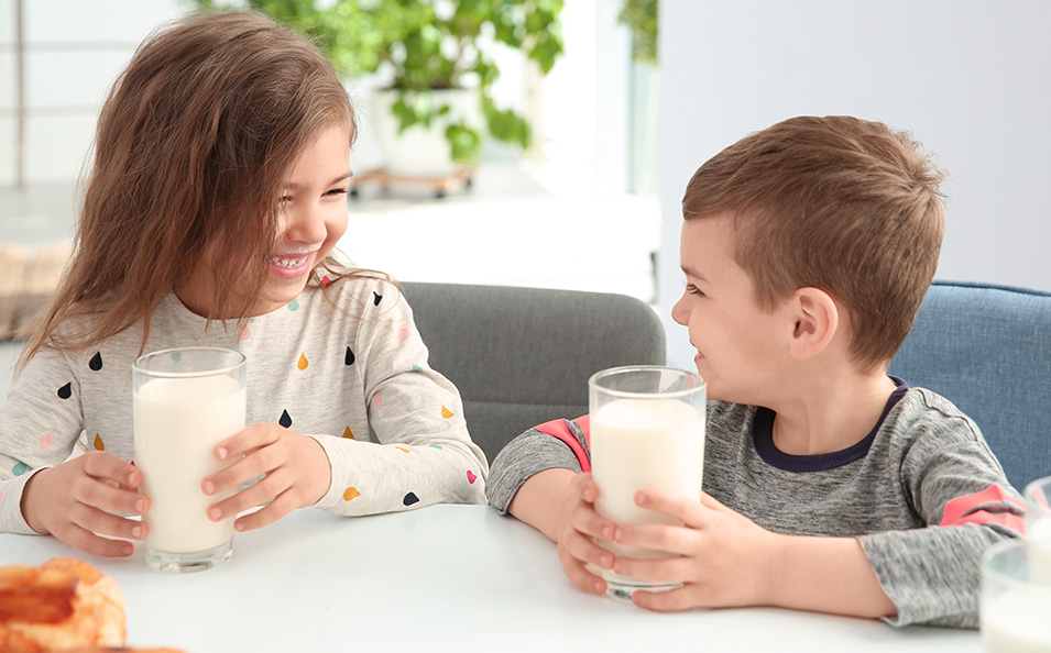 Laktoseintoleranz zeigt sich bei Kids oft erst im Vorschulalter.