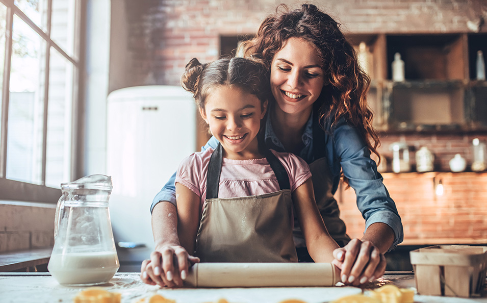 Backen mit Kindern: einfach ein bisschen gesünder.